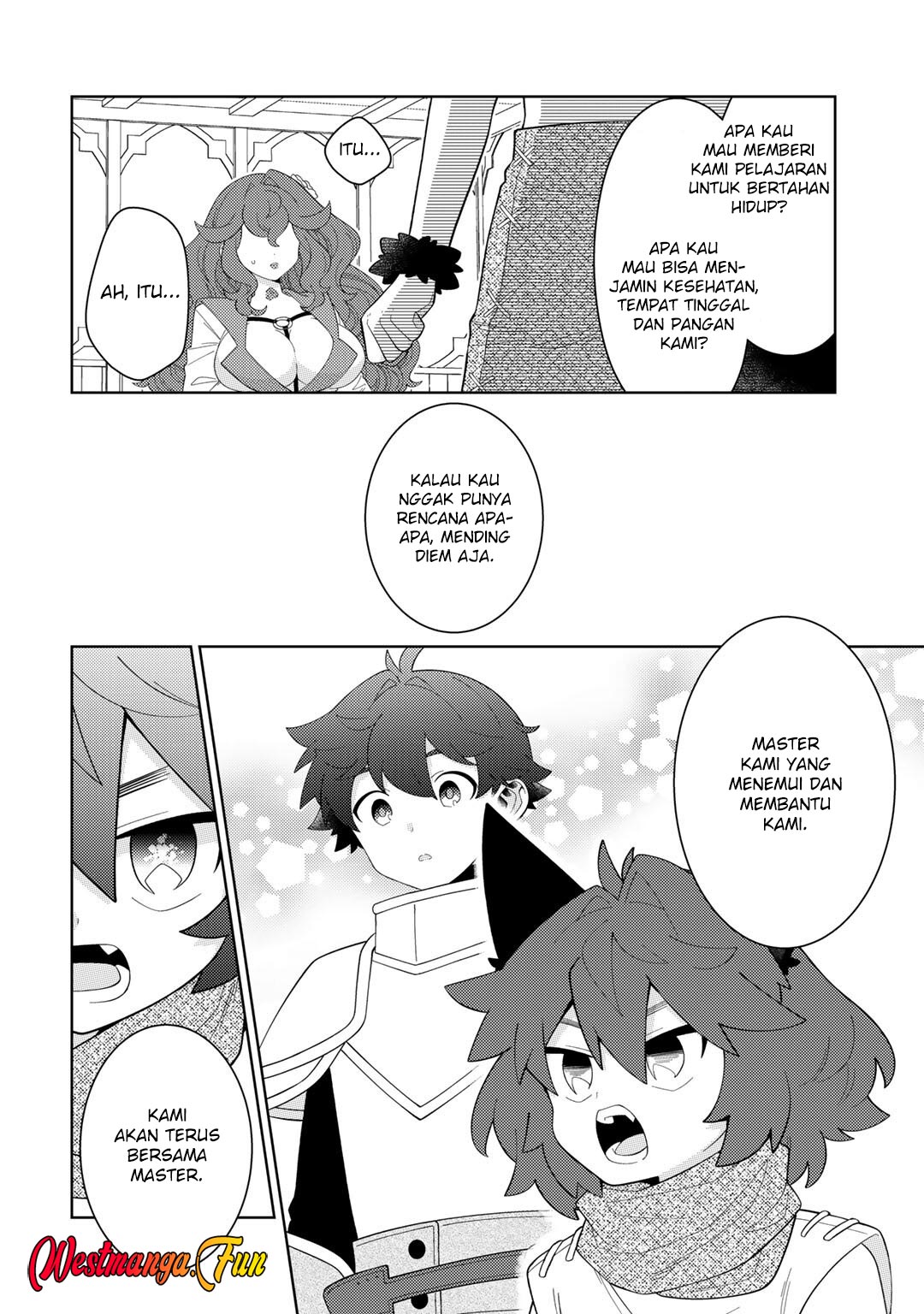 Seirei-tachi no Rakuen to Risou no Isekai Seikatsu Chapter 71 Gambar 8