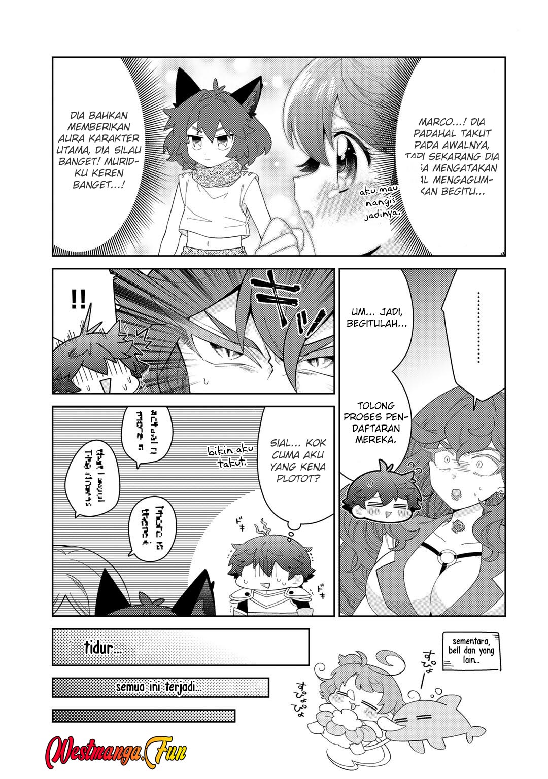 Seirei-tachi no Rakuen to Risou no Isekai Seikatsu Chapter 71 Gambar 9