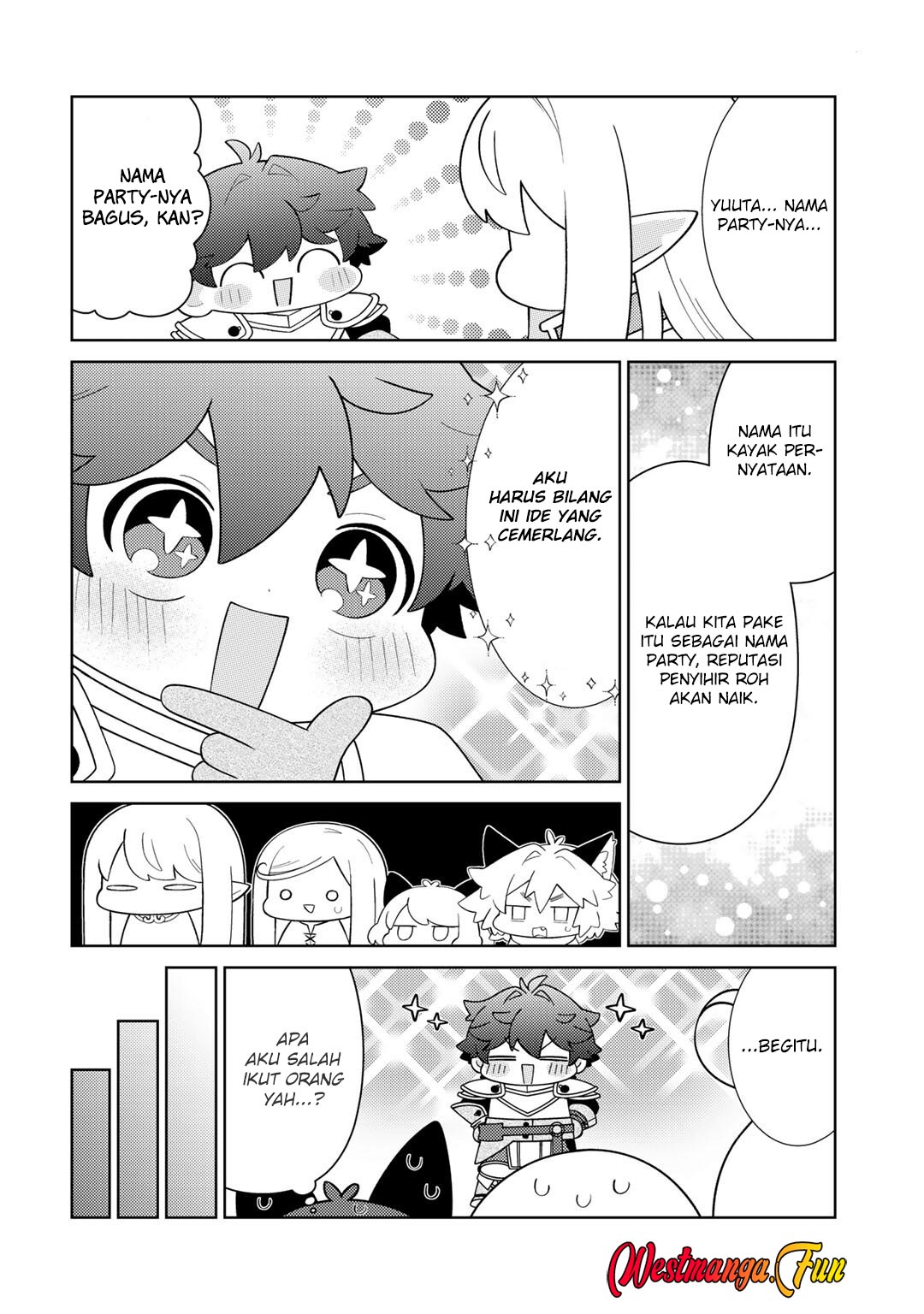 Seirei-tachi no Rakuen to Risou no Isekai Seikatsu Chapter 71 Gambar 12