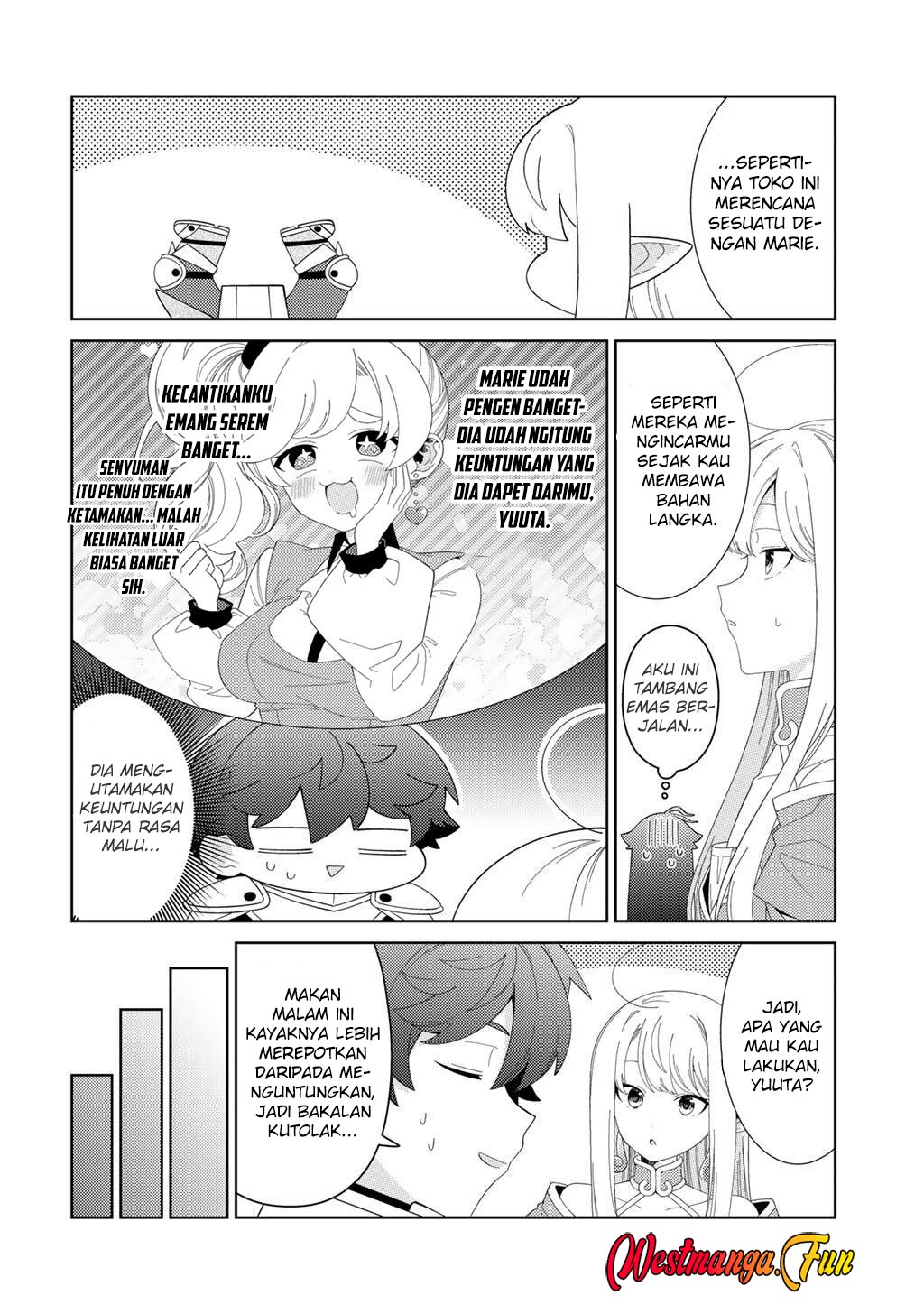 Seirei-tachi no Rakuen to Risou no Isekai Seikatsu Chapter 72 Gambar 3