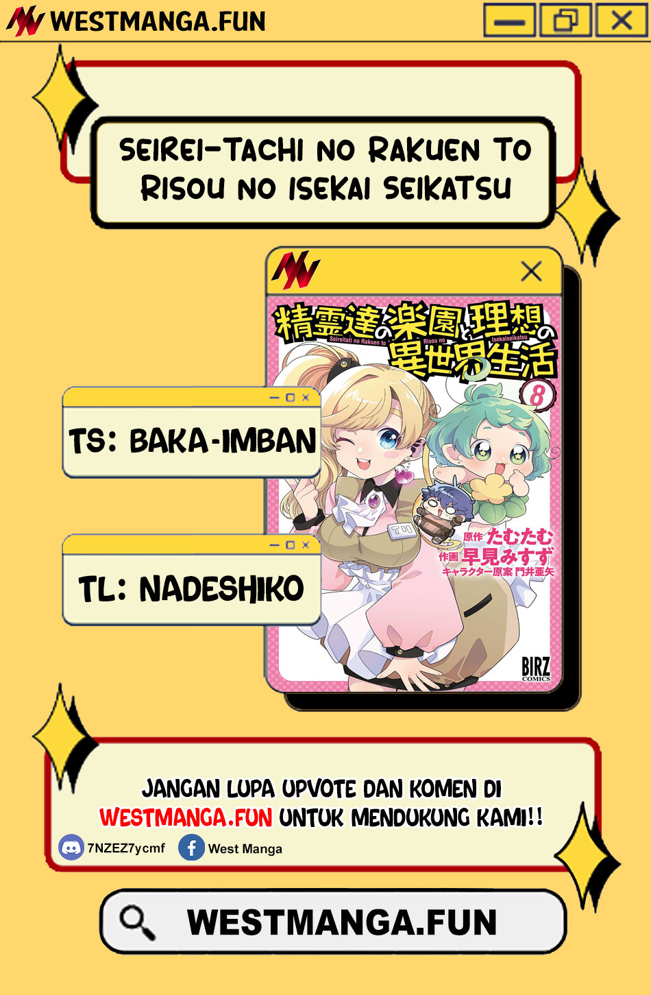 Seirei-tachi no Rakuen to Risou no Isekai Seikatsu Chapter 72 Gambar 4