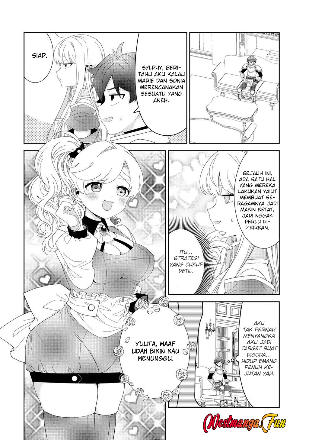 Seirei-tachi no Rakuen to Risou no Isekai Seikatsu Chapter 72 Gambar 12