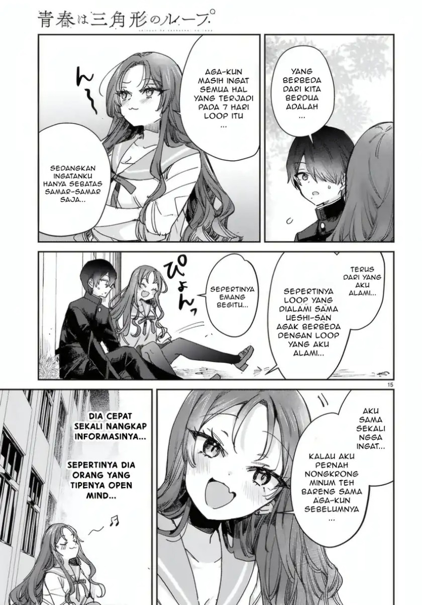 Seishun wa Sankakkei no Loop Chapter 08 Gambar 16