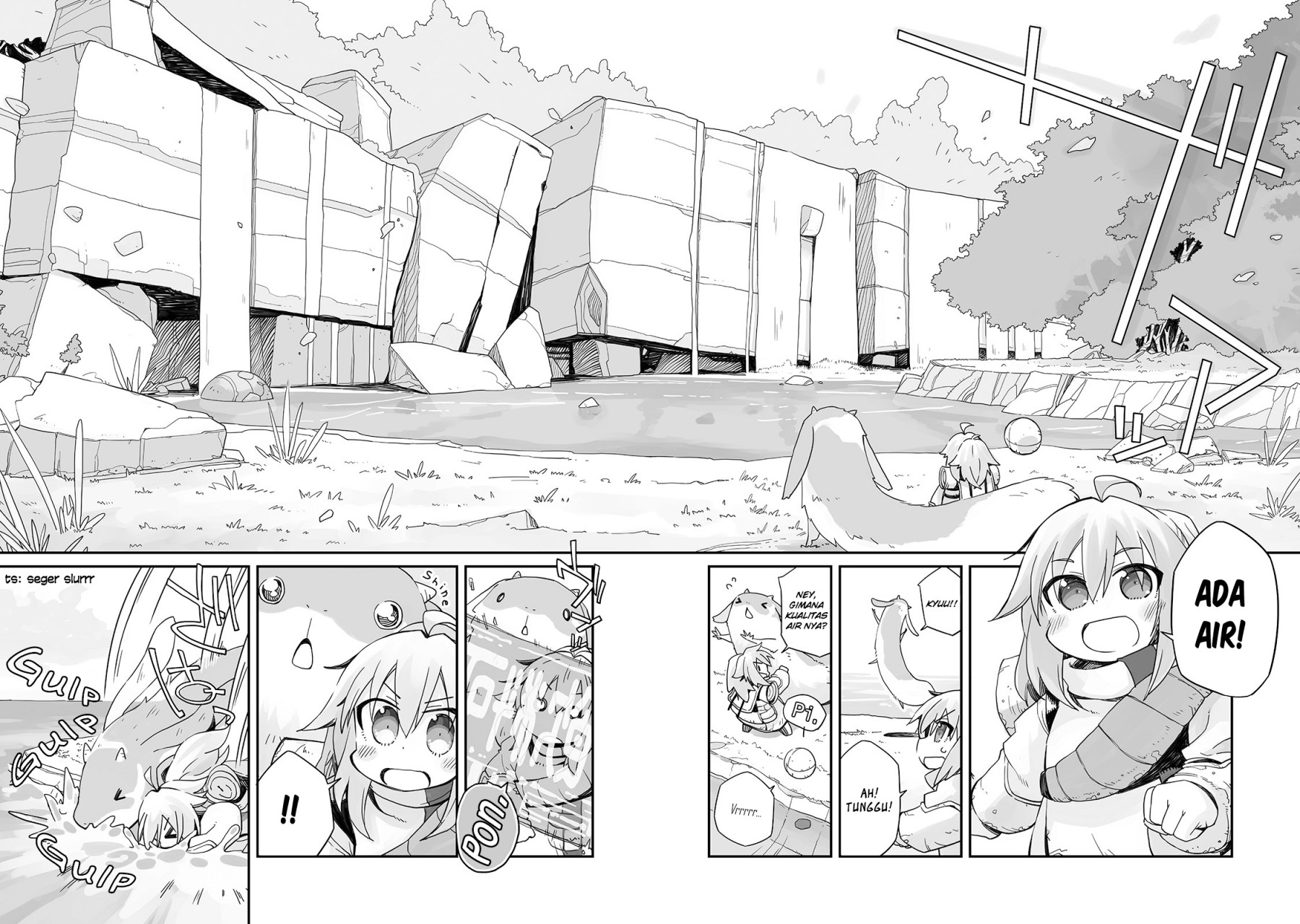 Sekai wa Owattemo Ikirutte Tanoshii Chapter 01 Gambar 36
