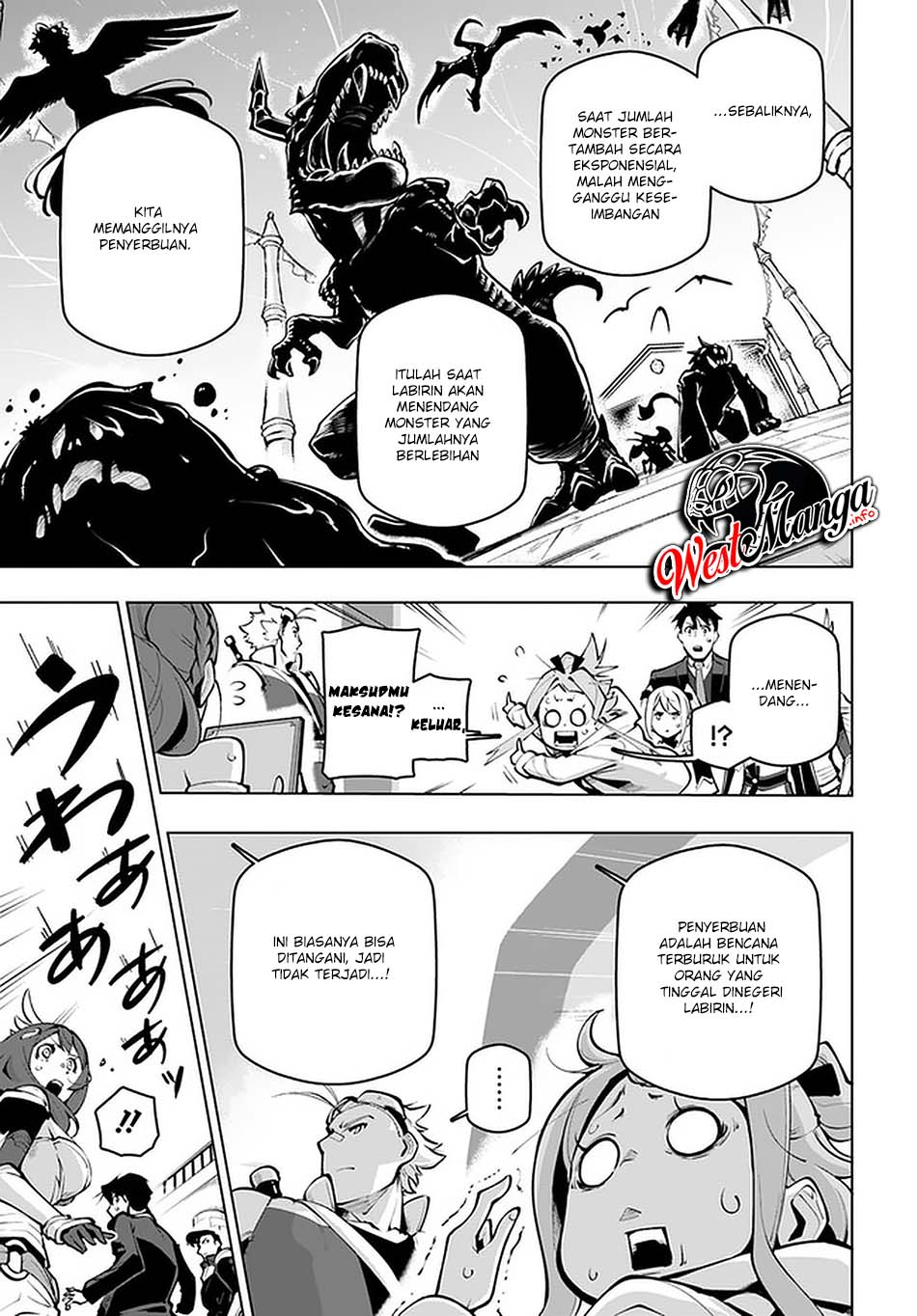 Sekai Saikyou no Kouei: Meikyuukoku no Shinjin Tansakusha Chapter 19.1 Gambar 7