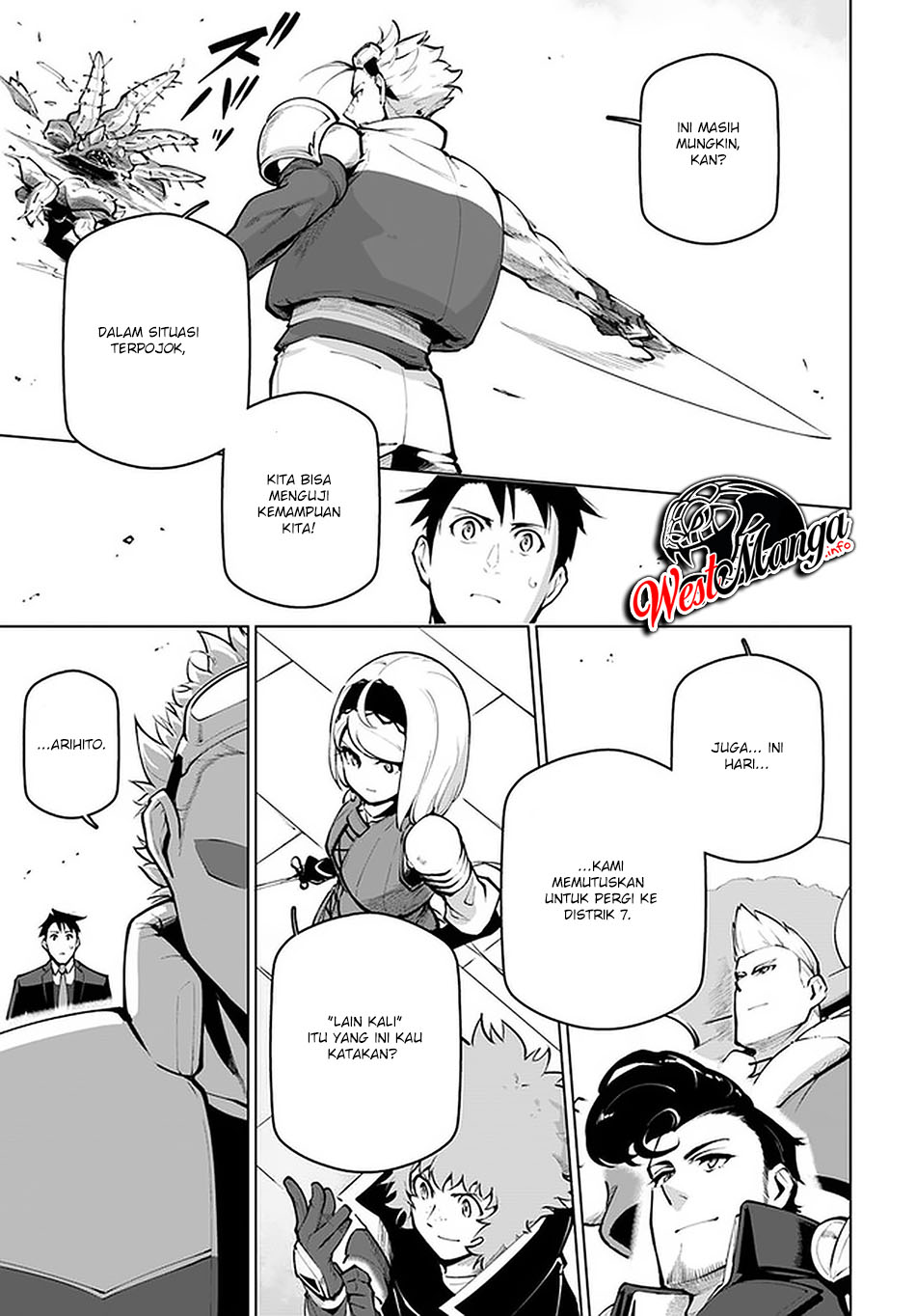 Sekai Saikyou no Kouei: Meikyuukoku no Shinjin Tansakusha Chapter 19.1 Gambar 15