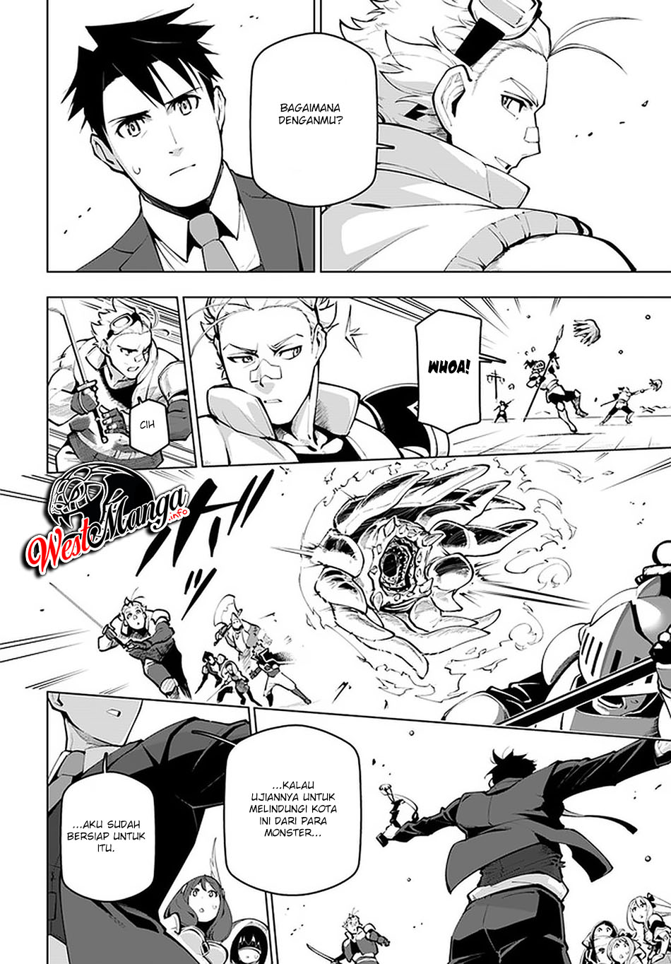 Sekai Saikyou no Kouei: Meikyuukoku no Shinjin Tansakusha Chapter 19.1 Gambar 16