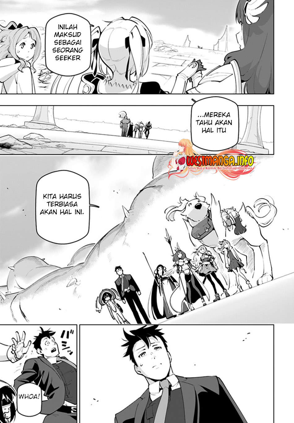 Sekai Saikyou no Kouei: Meikyuukoku no Shinjin Tansakusha Chapter 23 Gambar 6