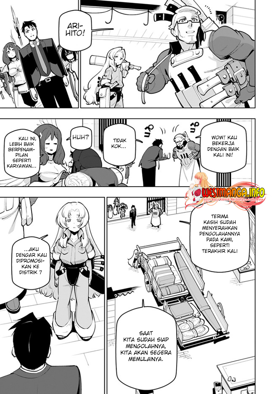 Sekai Saikyou no Kouei: Meikyuukoku no Shinjin Tansakusha Chapter 23 Gambar 34