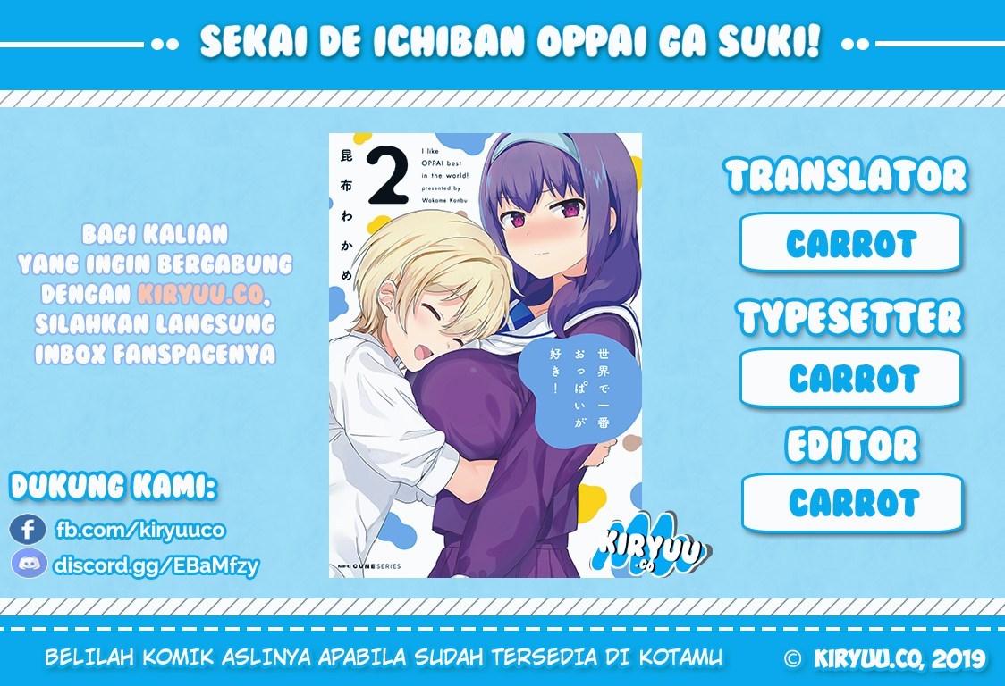 Sekai de Ichiban Oppai ga Suki! Chapter 24 Gambar 1