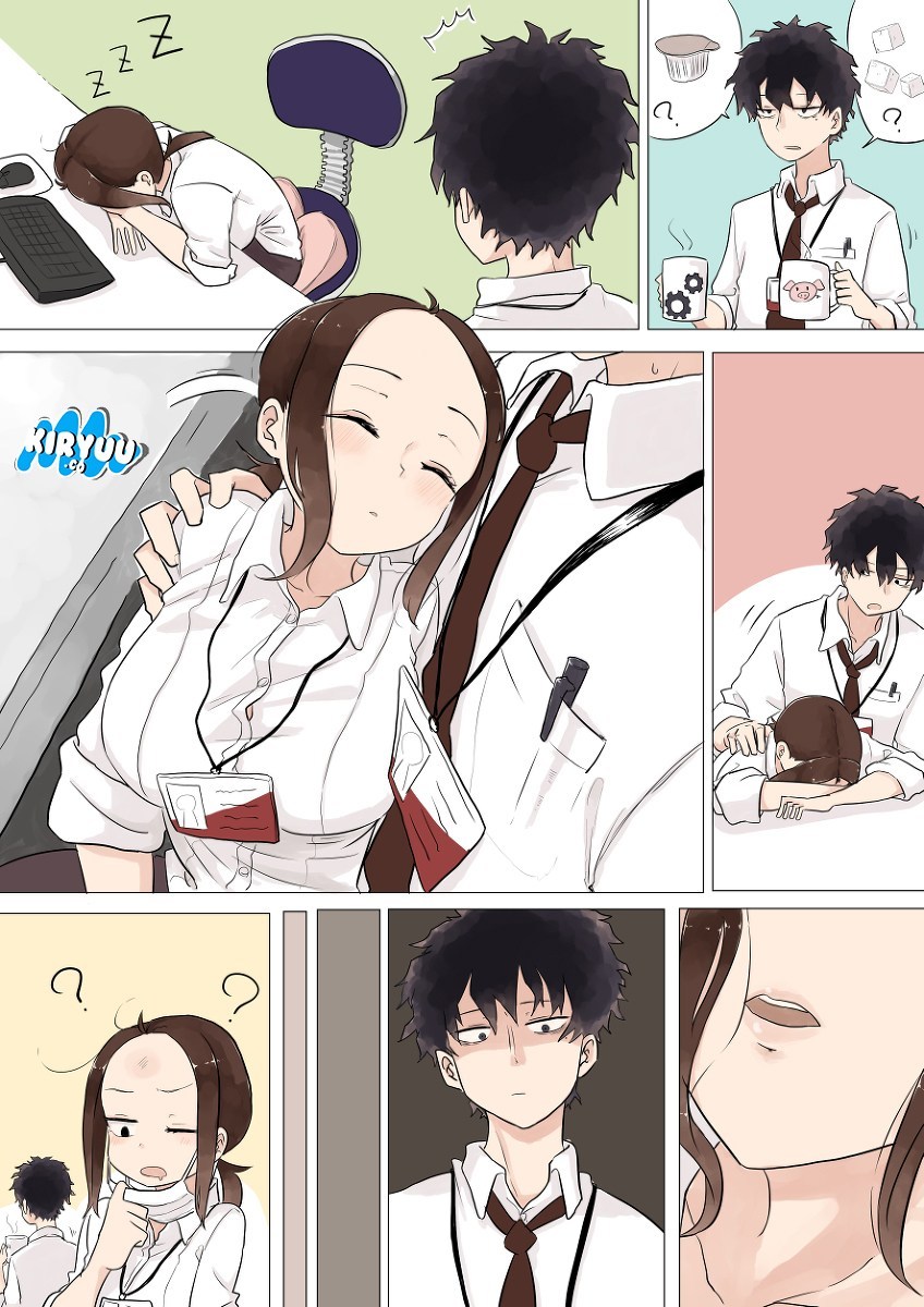 Senpai Kara Me ga Hanasenai To Aru Kaishain no Nichijou Chapter 02 Gambar 2