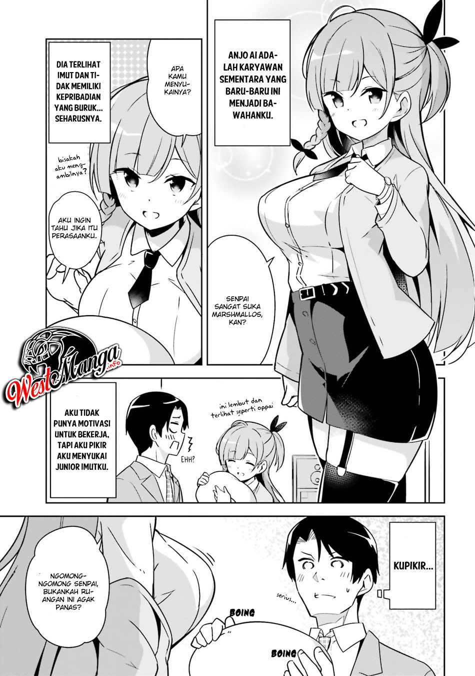 Senpai! Let’s Have an Office Romance ♪ Chapter 01 Gambar 5