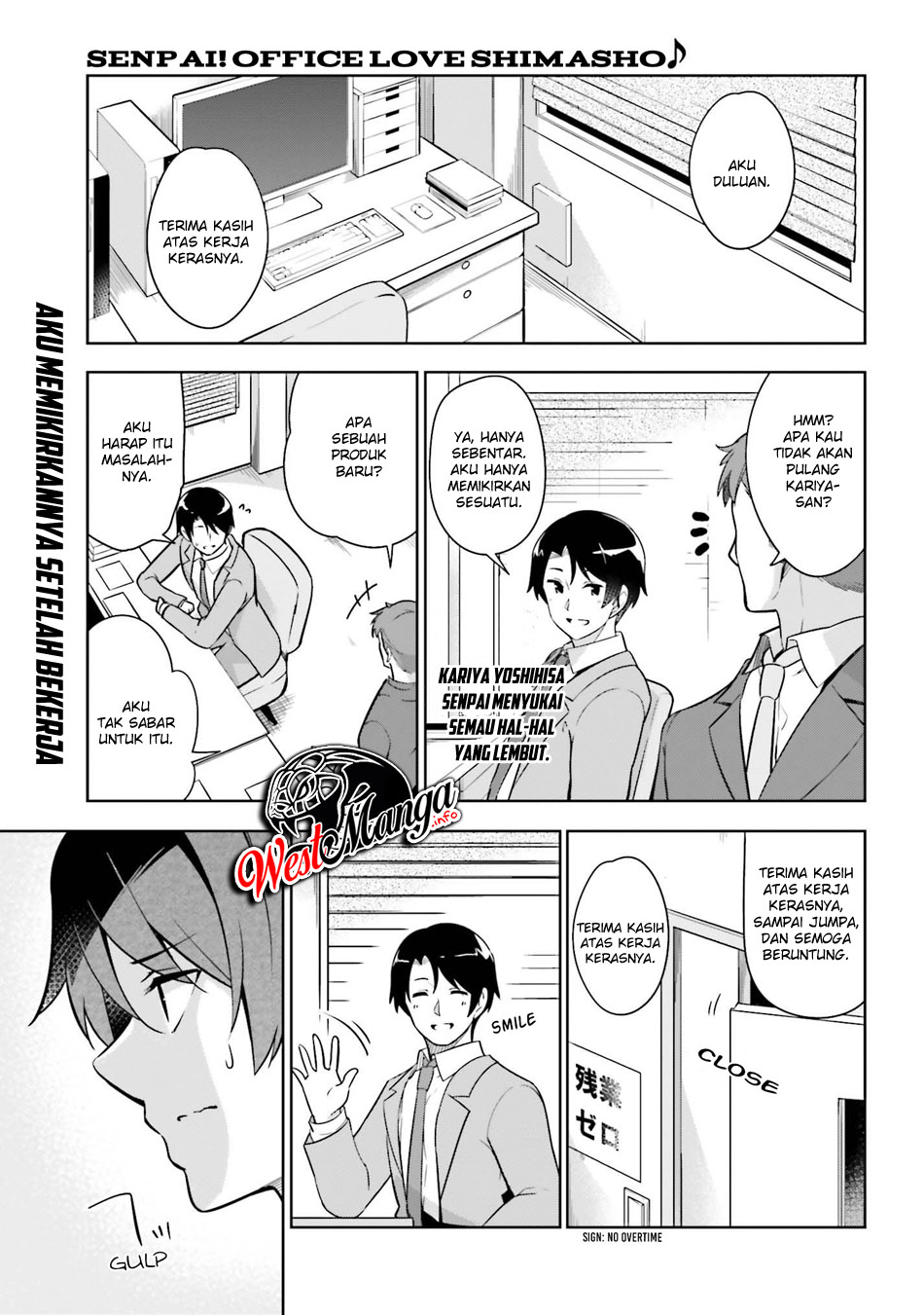 Senpai! Let’s Have an Office Romance ♪ Chapter 02 Gambar 2