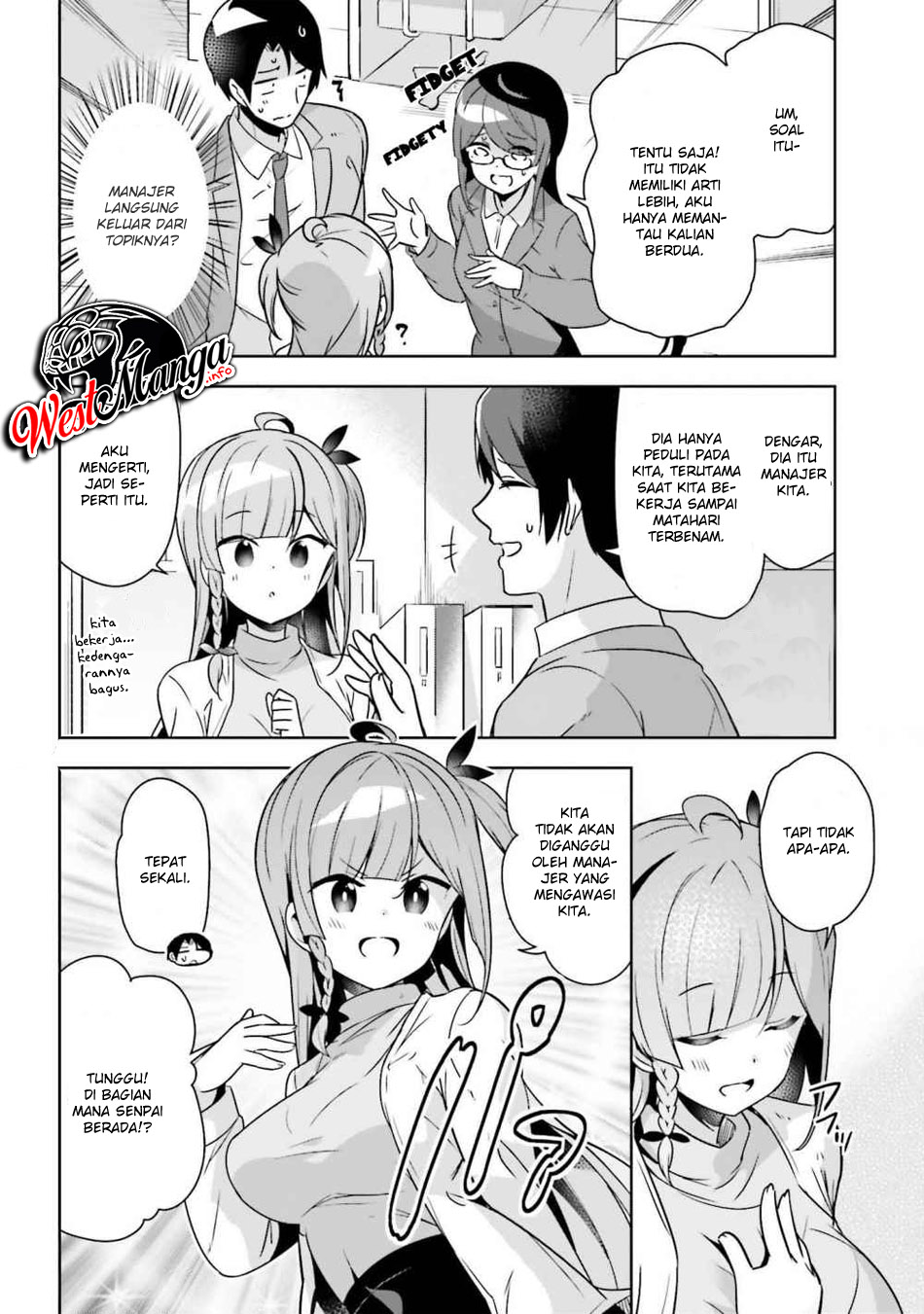 Senpai! Let’s Have an Office Romance ♪ Chapter 06.2 Gambar 6