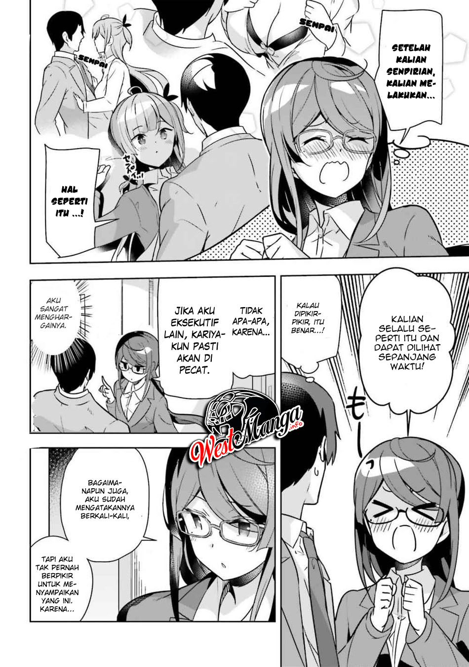 Senpai! Let’s Have an Office Romance ♪ Chapter 06.2 Gambar 8