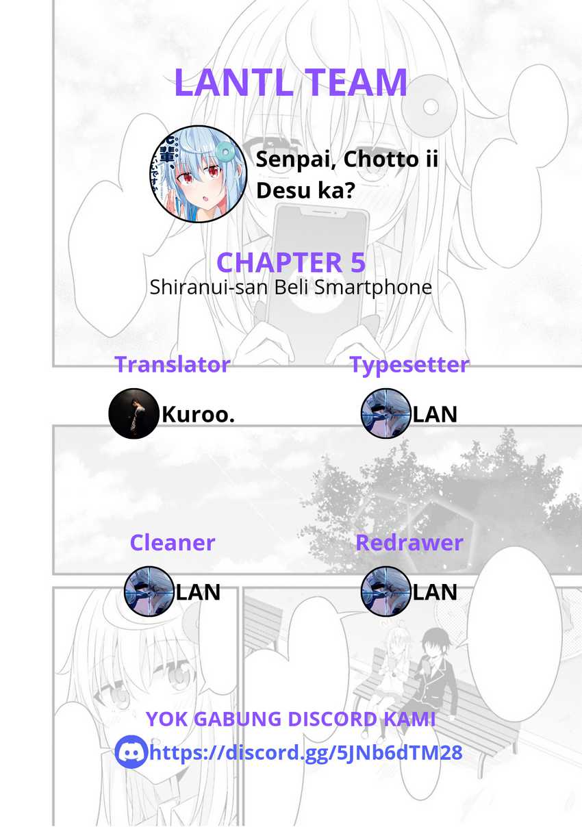 Senpai, Chotto ii Desu ka? Chapter 05 Gambar 1