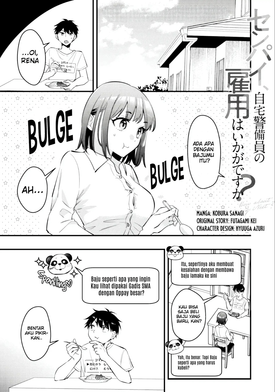 Senpai, Jitaku Keibiin no Koyou wa Ikaga desu ka? Chapter 05.5 Gambar 2