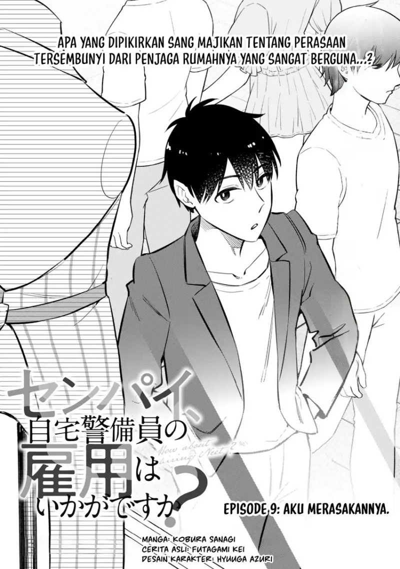 Senpai, Jitaku Keibiin no Koyou wa Ikaga desu ka? Chapter 09 Gambar 3