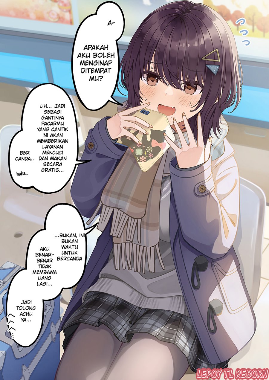 Senpai no Koto ga Suki Sugite Harubaru Ai ni Kichatta Enkyori Kanojo-chan Chapter 00 Gambar 3