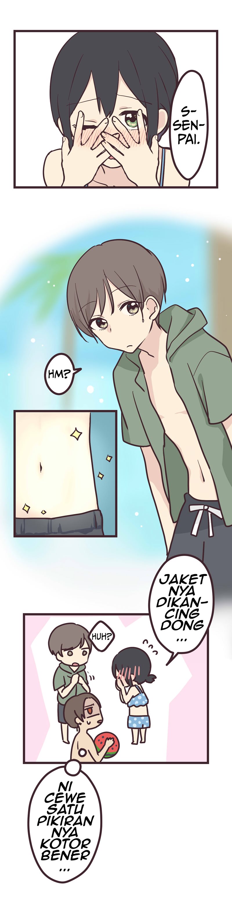 Senpai wa Otokonoko Chapter 09 Gambar 1