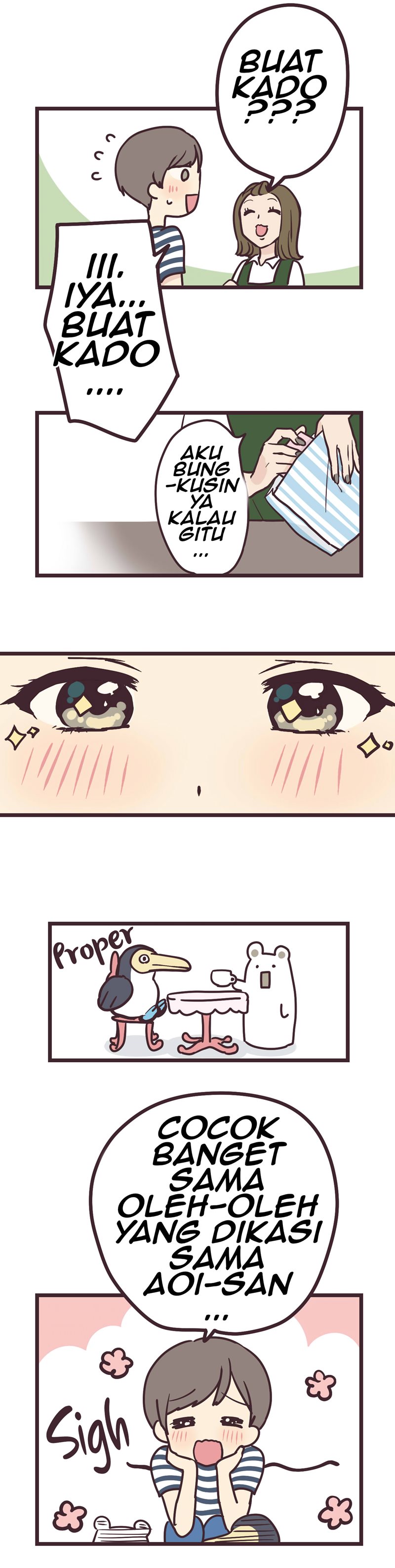 Senpai wa Otokonoko Chapter 09 Gambar 17