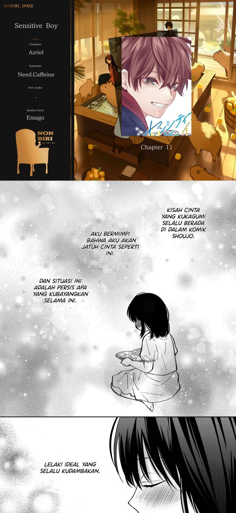 Sensitive Boy Chapter 11 Gambar 1