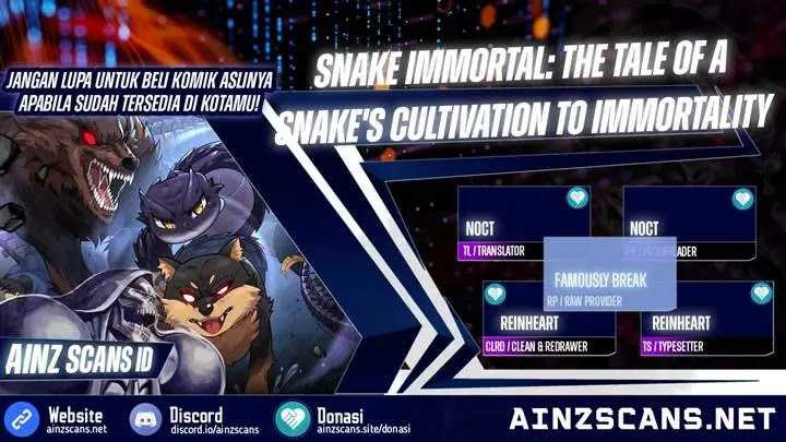 Serpent Ancestor (Snake Immortal: The Tale of a Snake’s Cultivation to Immortality) Chapter 41 Gambar 1
