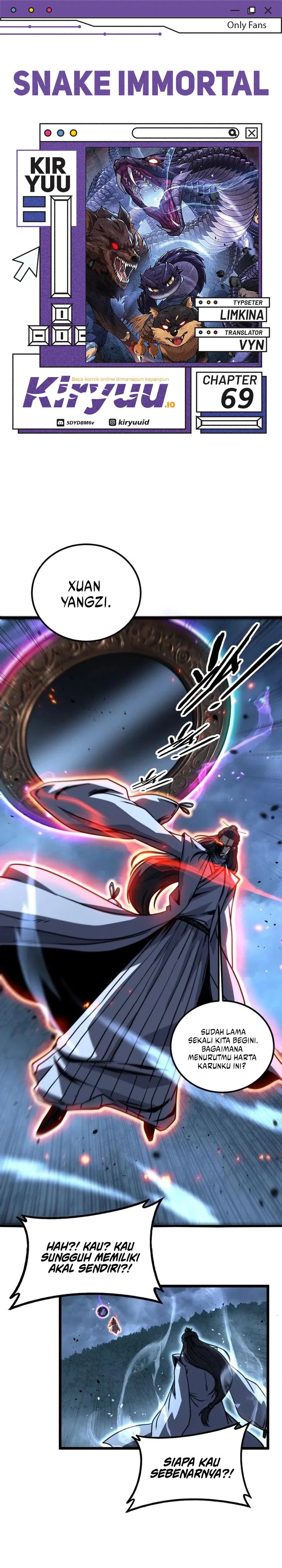 Serpent Ancestor (Snake Immortal: The Tale of a Snake’s Cultivation to Immortality) Chapter 69 Gambar 1