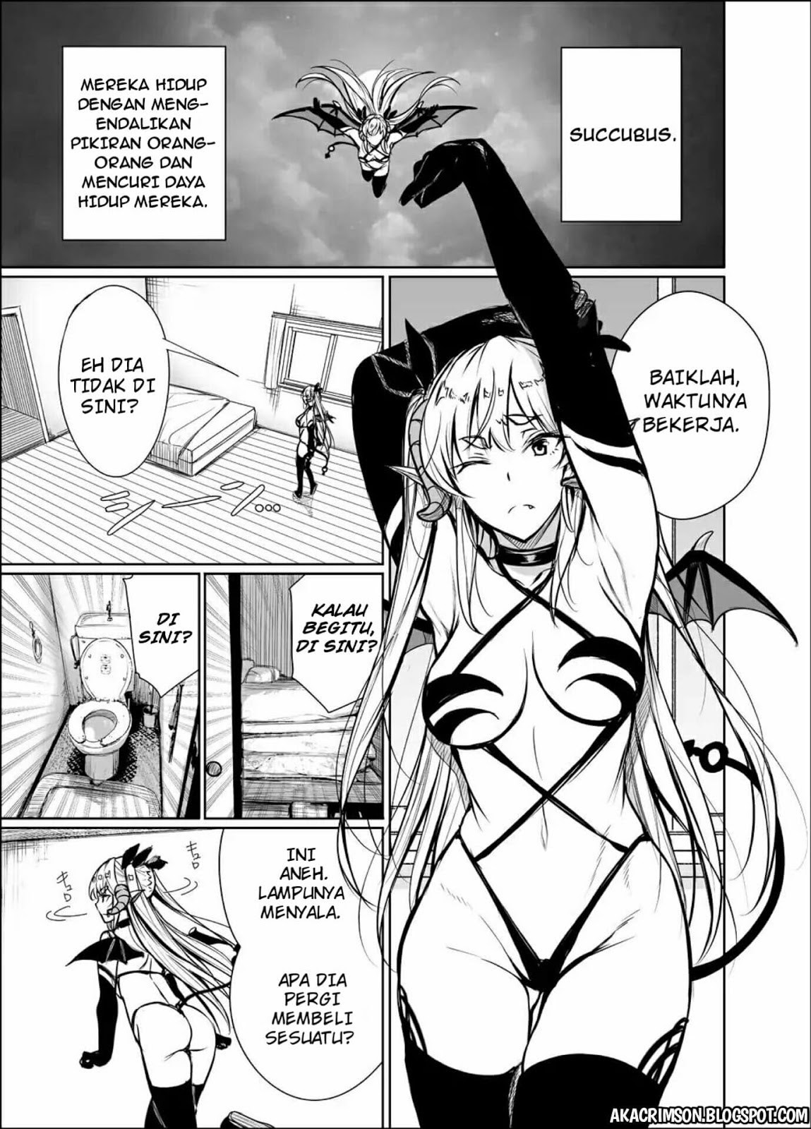 Shachiku succubus no Hanashi Chapter 04 Gambar 2