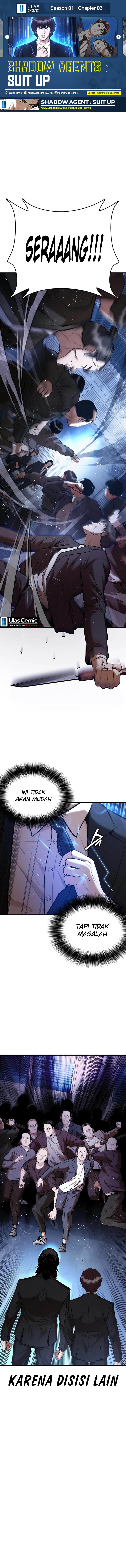 Shadow Agents: Suit Up (Suit Red) Chapter 03 Gambar 1
