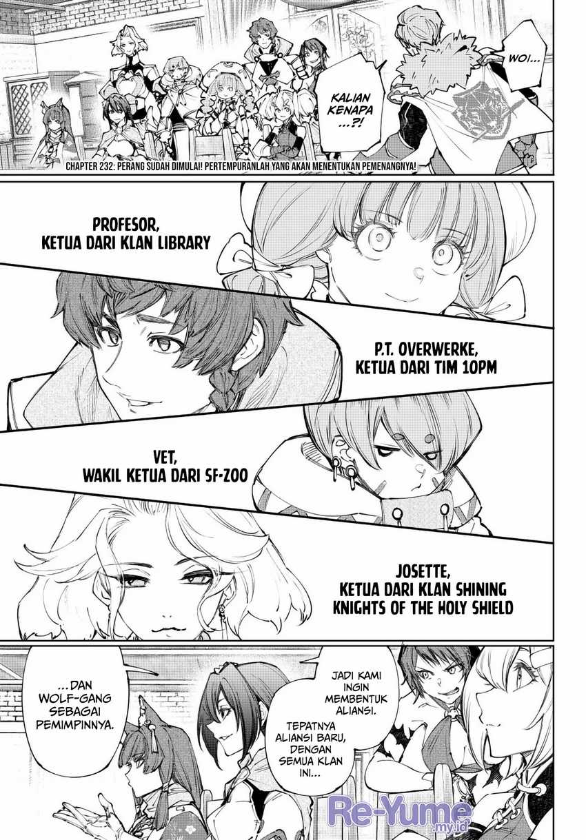 Shangri-La Frontier ~ Kusoge Hunter, Kamige ni Idoman to su~ Chapter 232 Gambar 2