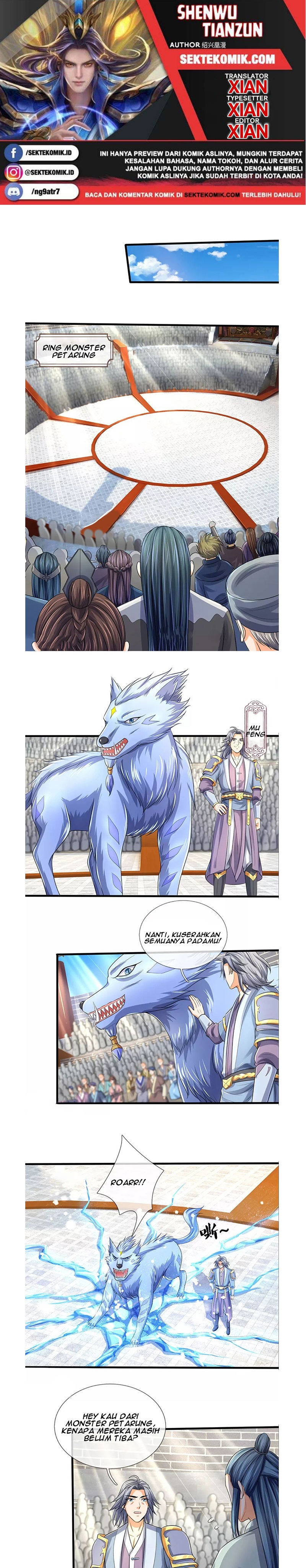 Shenwu Tianzun Chapter 333 Gambar 1