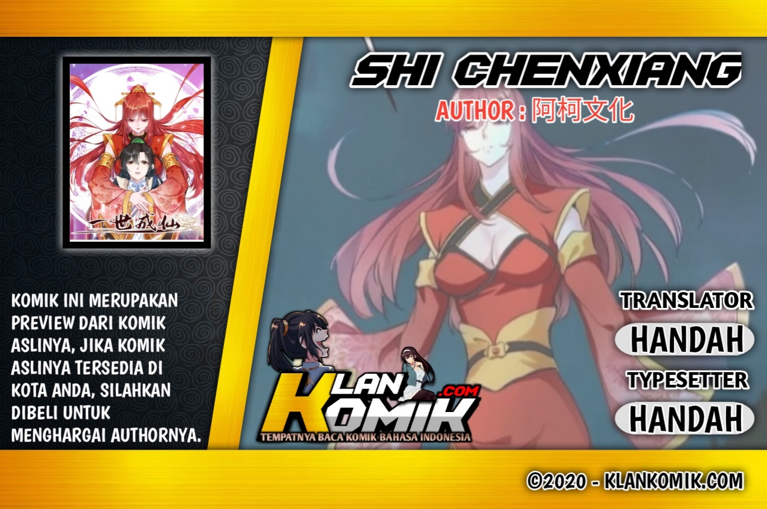 Shi Chenxiang (I Become a Fairy) Chapter 13 Gambar 1