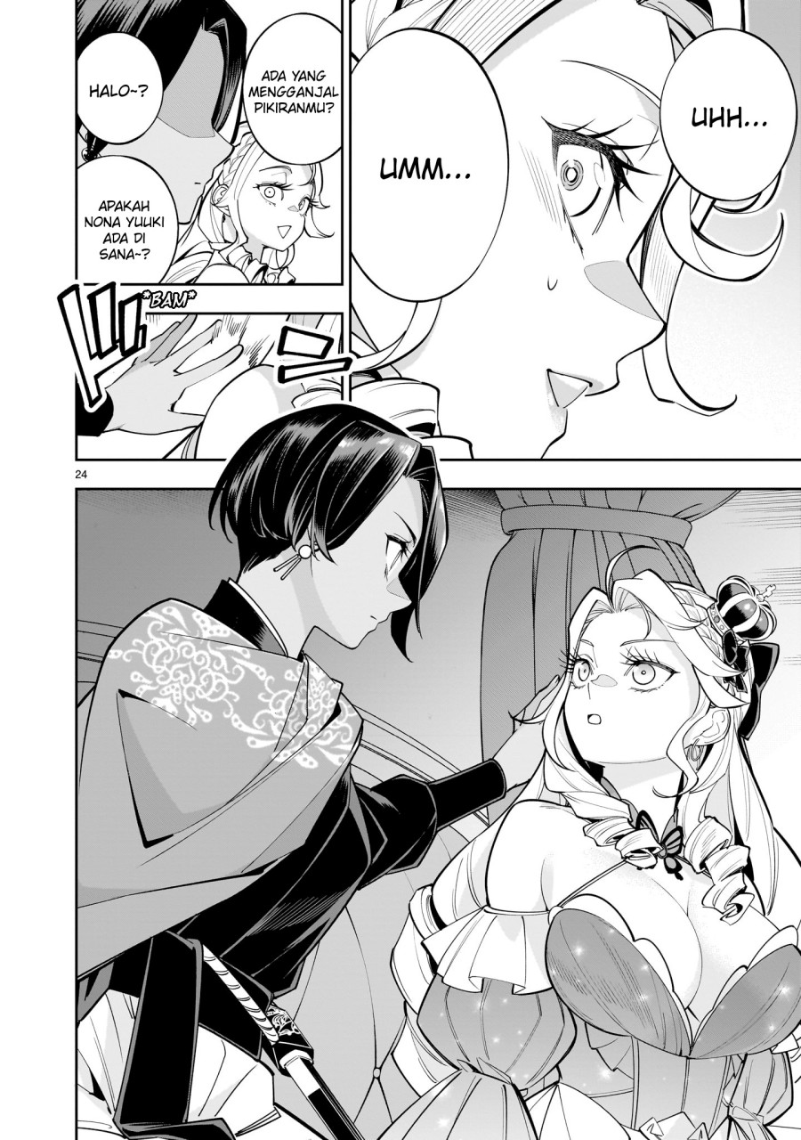 Shi ni Modori Oujo wa Ikinobiru Tameni Yuri Harem wo Tsukuru Koto ni Shita Chapter 03 Gambar 24