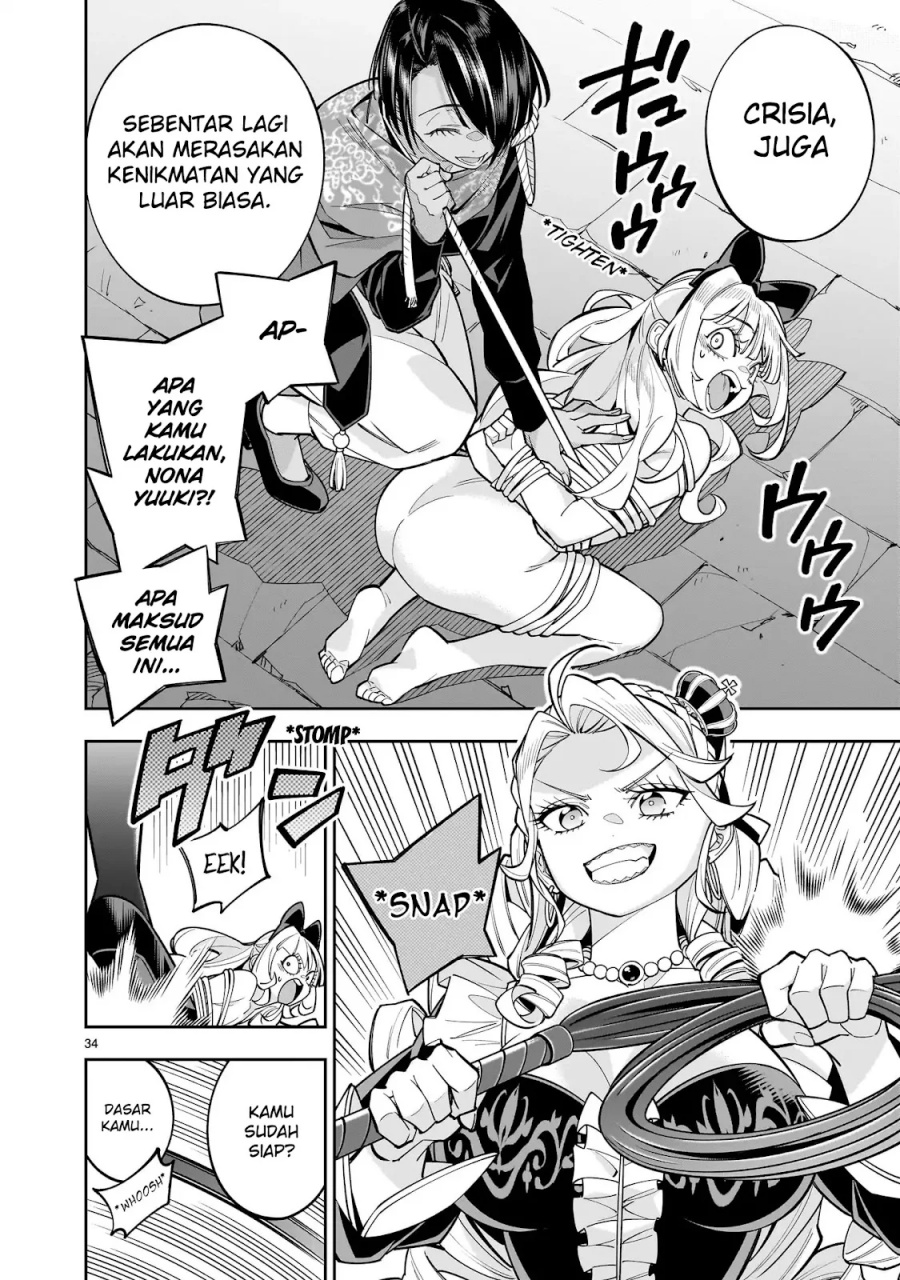 Shi ni Modori Oujo wa Ikinobiru Tameni Yuri Harem wo Tsukuru Koto ni Shita Chapter 09 Gambar 33