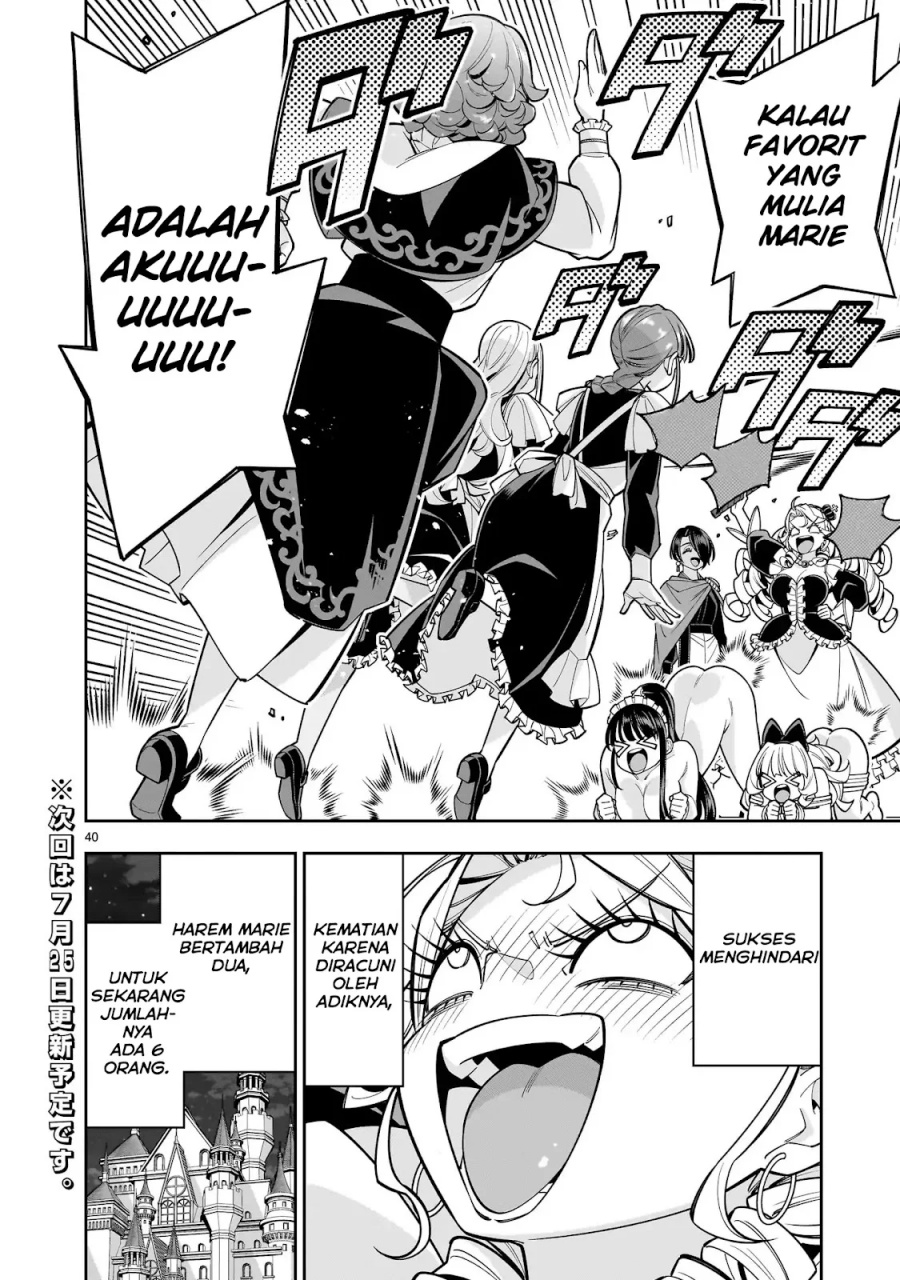 Shi ni Modori Oujo wa Ikinobiru Tameni Yuri Harem wo Tsukuru Koto ni Shita Chapter 09 Gambar 39