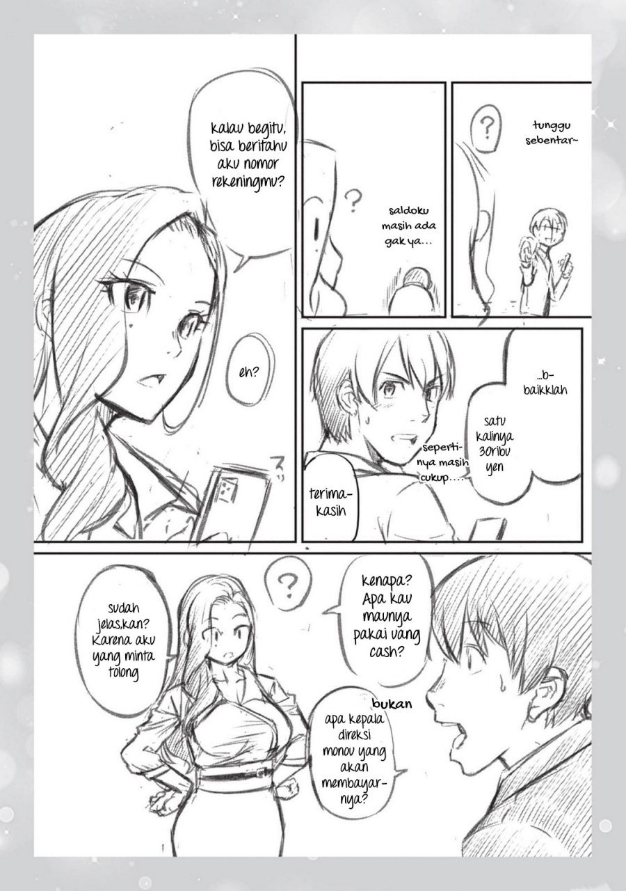 Shigoto Kaeri, Dokushin no Bijin Doushi ni Tanomarete Chapter 04.5 Gambar 3