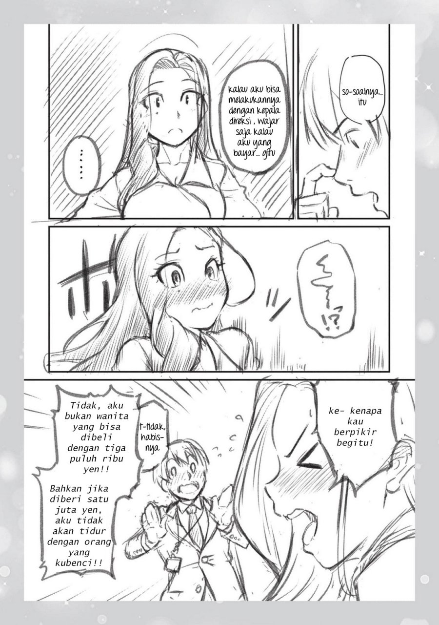 Shigoto Kaeri, Dokushin no Bijin Doushi ni Tanomarete Chapter 04.5 Gambar 4