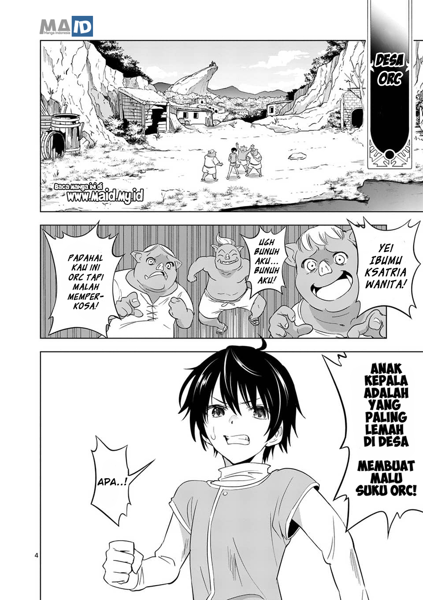 Shijou Saikyou Orc-san no Tanoshii Tanetsuke Harem Zukuri Chapter 01 Gambar 7