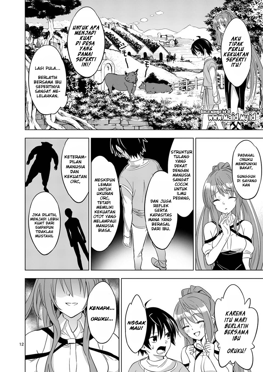 Shijou Saikyou Orc-san no Tanoshii Tanetsuke Harem Zukuri Chapter 01 Gambar 15
