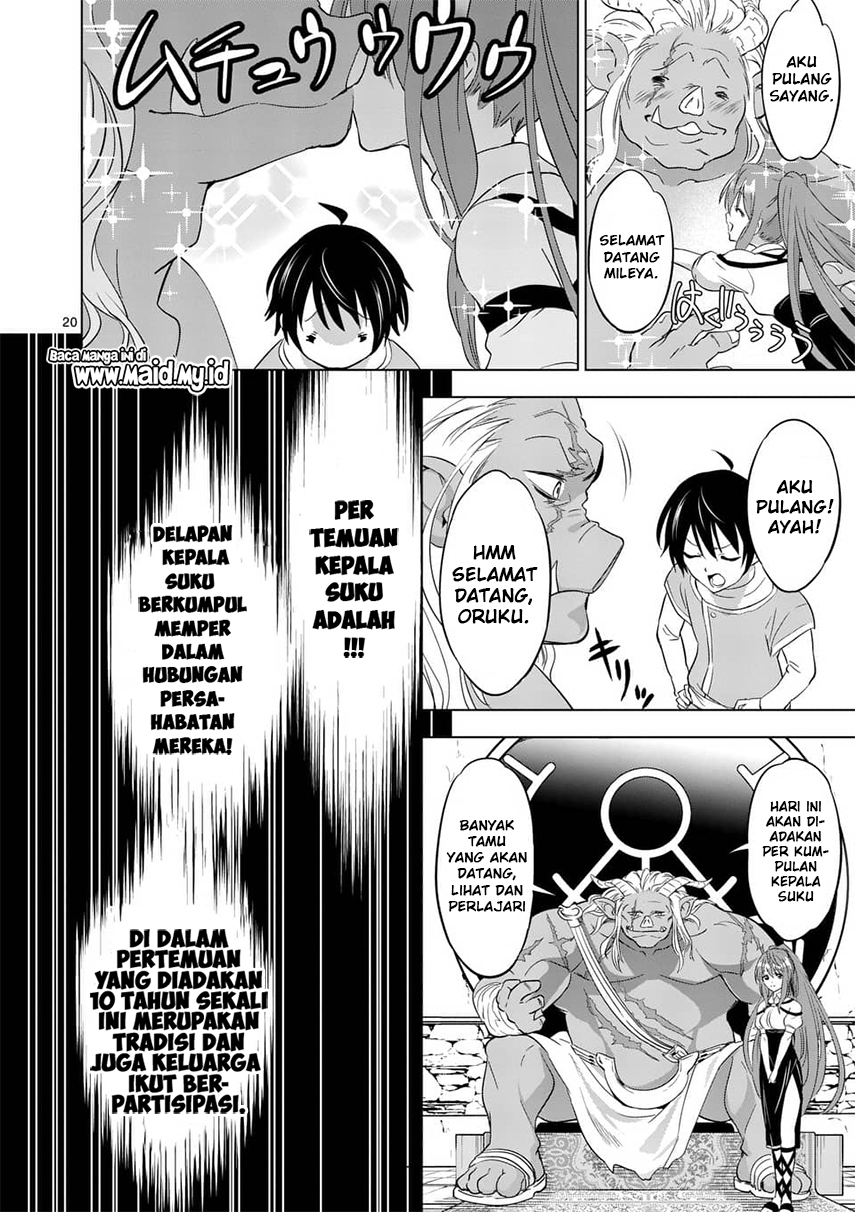 Shijou Saikyou Orc-san no Tanoshii Tanetsuke Harem Zukuri Chapter 01 Gambar 22