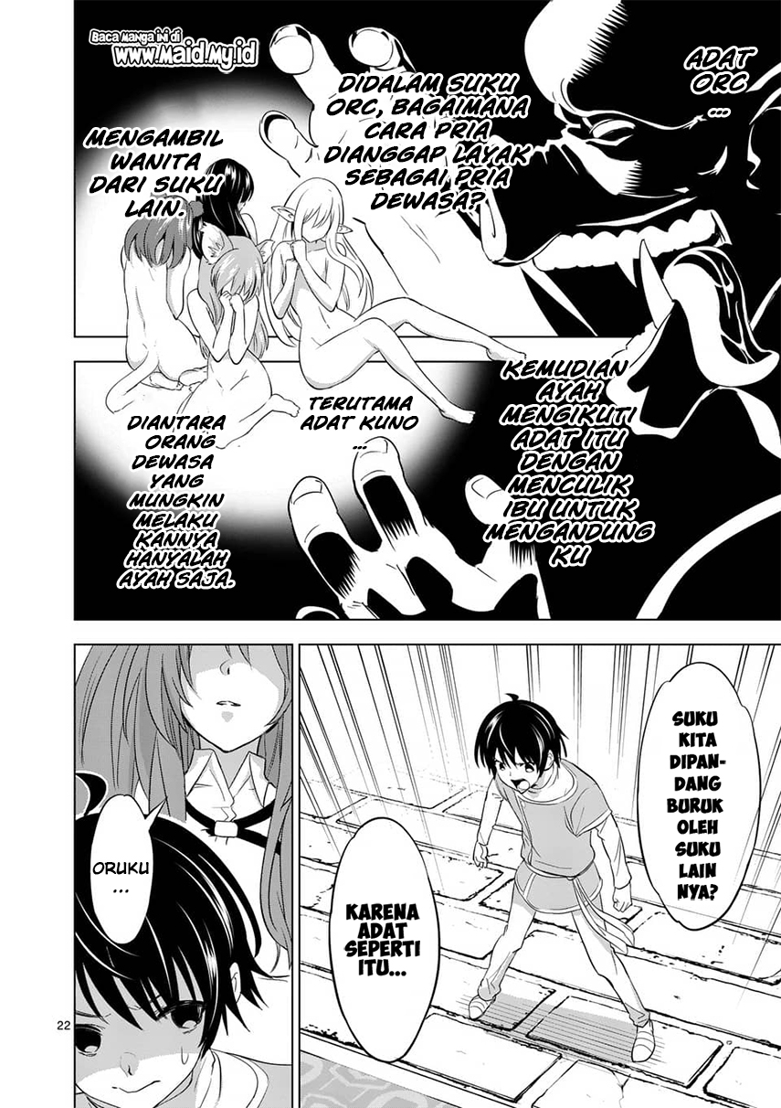 Shijou Saikyou Orc-san no Tanoshii Tanetsuke Harem Zukuri Chapter 01 Gambar 24
