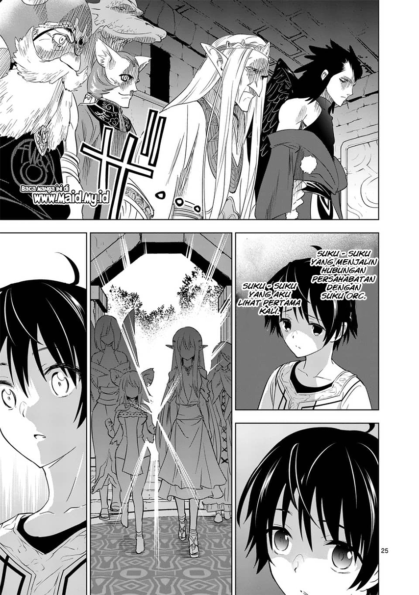Shijou Saikyou Orc-san no Tanoshii Tanetsuke Harem Zukuri Chapter 01 Gambar 27