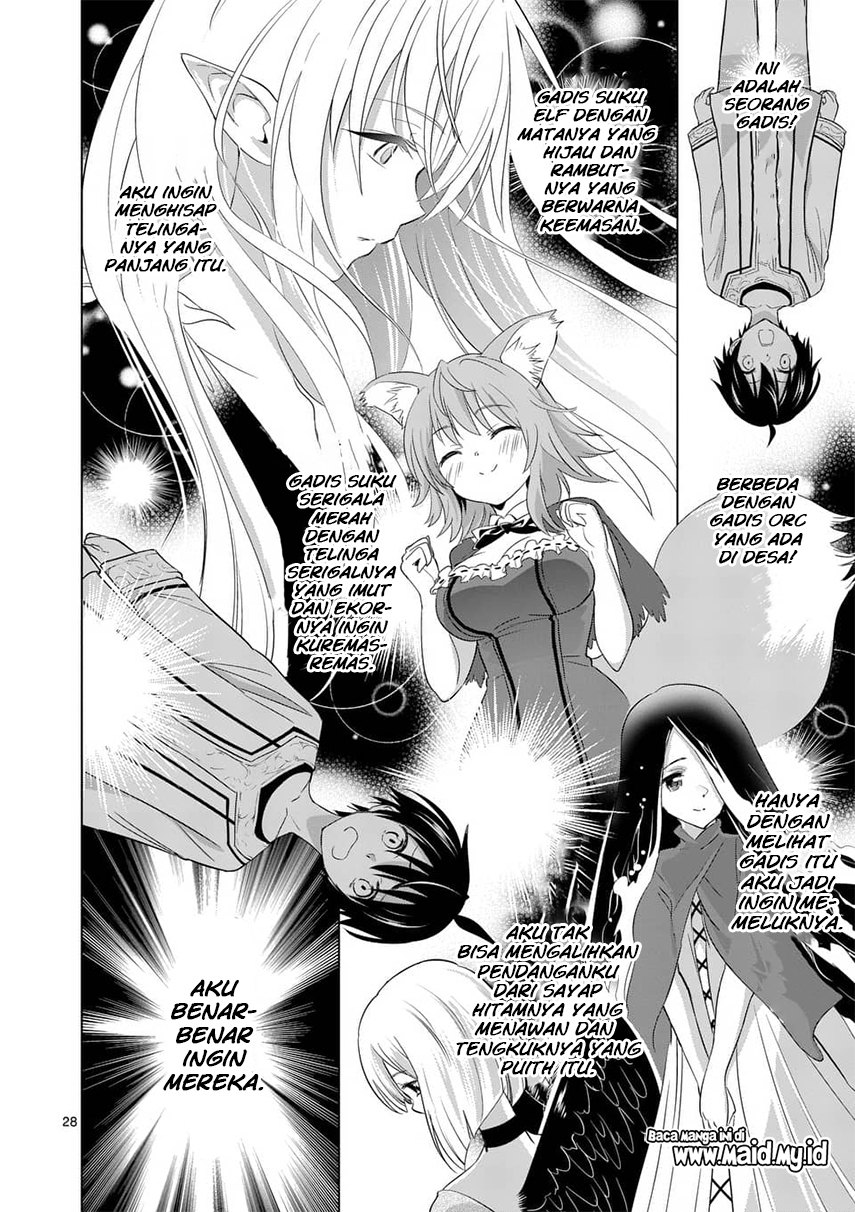 Shijou Saikyou Orc-san no Tanoshii Tanetsuke Harem Zukuri Chapter 01 Gambar 30