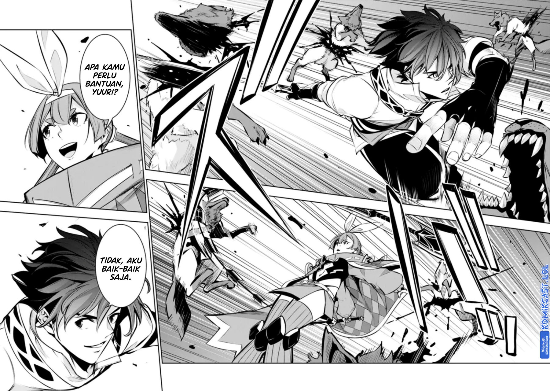 Shijou Saikyou no Mahou Kenshi, F Rank Boukensha ni Tensei Suru ~ Kensei to Matei, 2 Tsu no Zense omotta Otoko no Eiyuutan Chapter 104 Gambar 11