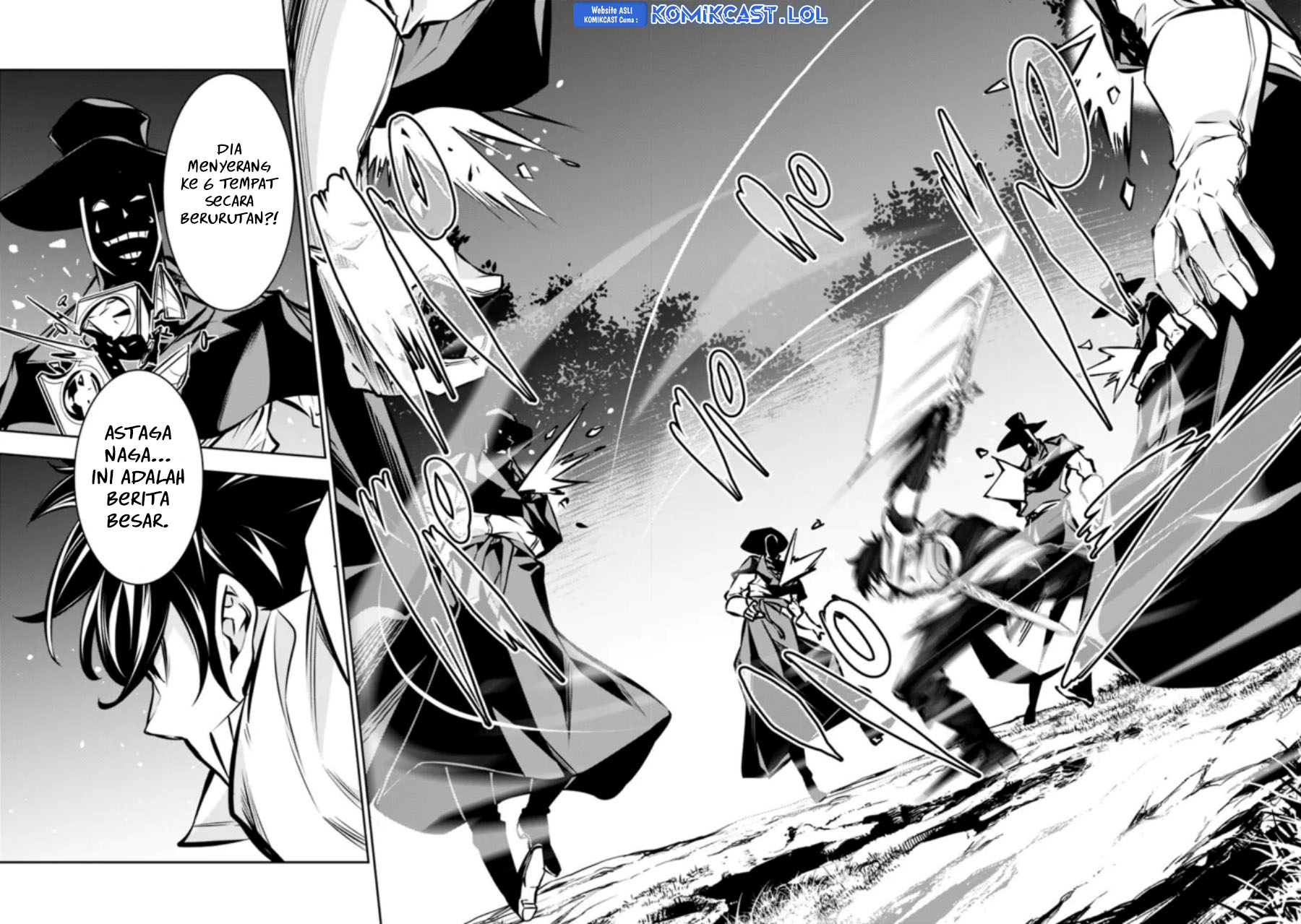 Shijou Saikyou no Mahou Kenshi, F Rank Boukensha ni Tensei Suru ~ Kensei to Matei, 2 Tsu no Zense omotta Otoko no Eiyuutan Chapter 106 Gambar 15