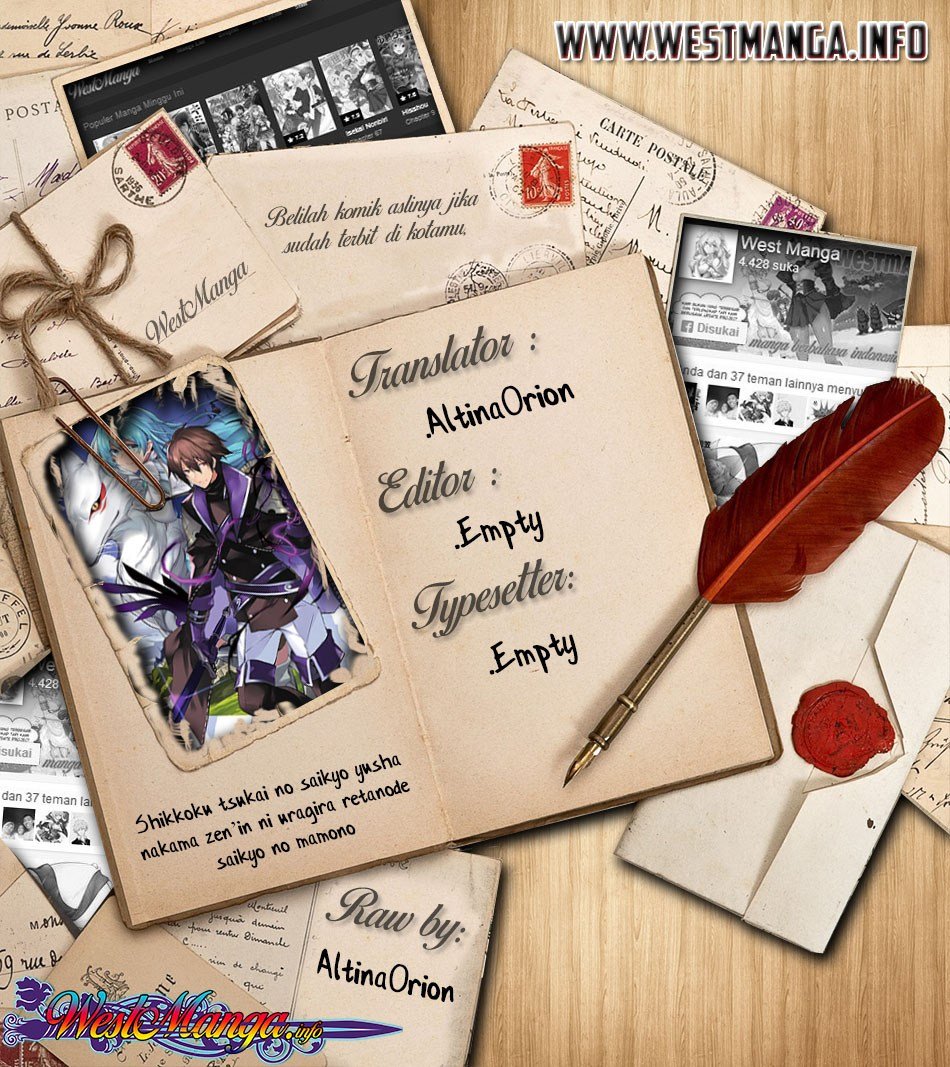 Shikkoku Tsukai no Saikyo Yusha Nakama Zen’in ni Uragira Retanode Saikyo no Mamono Chapter 01 Gambar 2