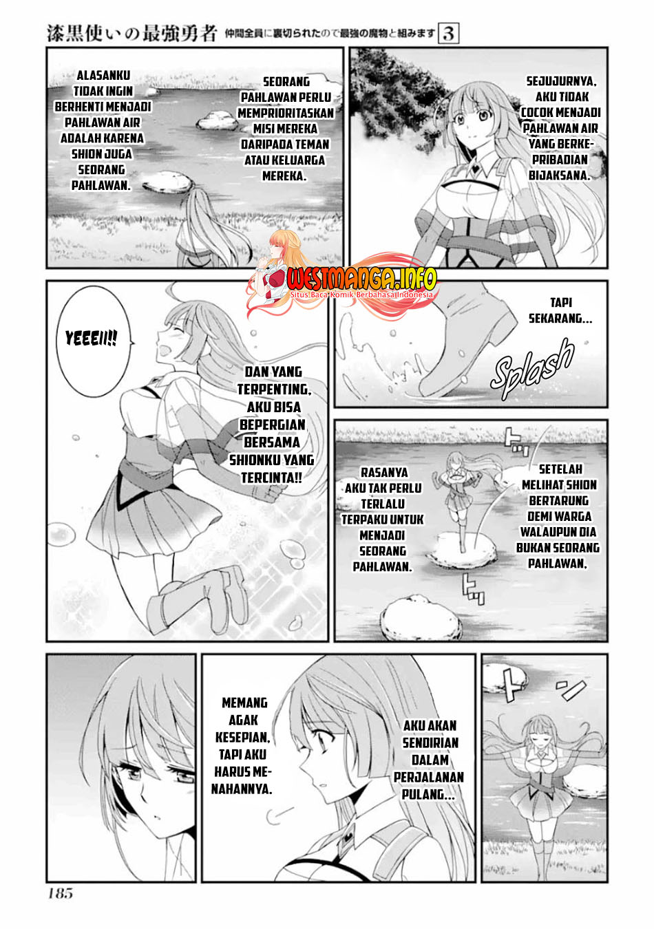 Shikkoku Tsukai no Saikyo Yusha Nakama Zen’in ni Uragira Retanode Saikyo no Mamono Chapter 13 Gambar 16