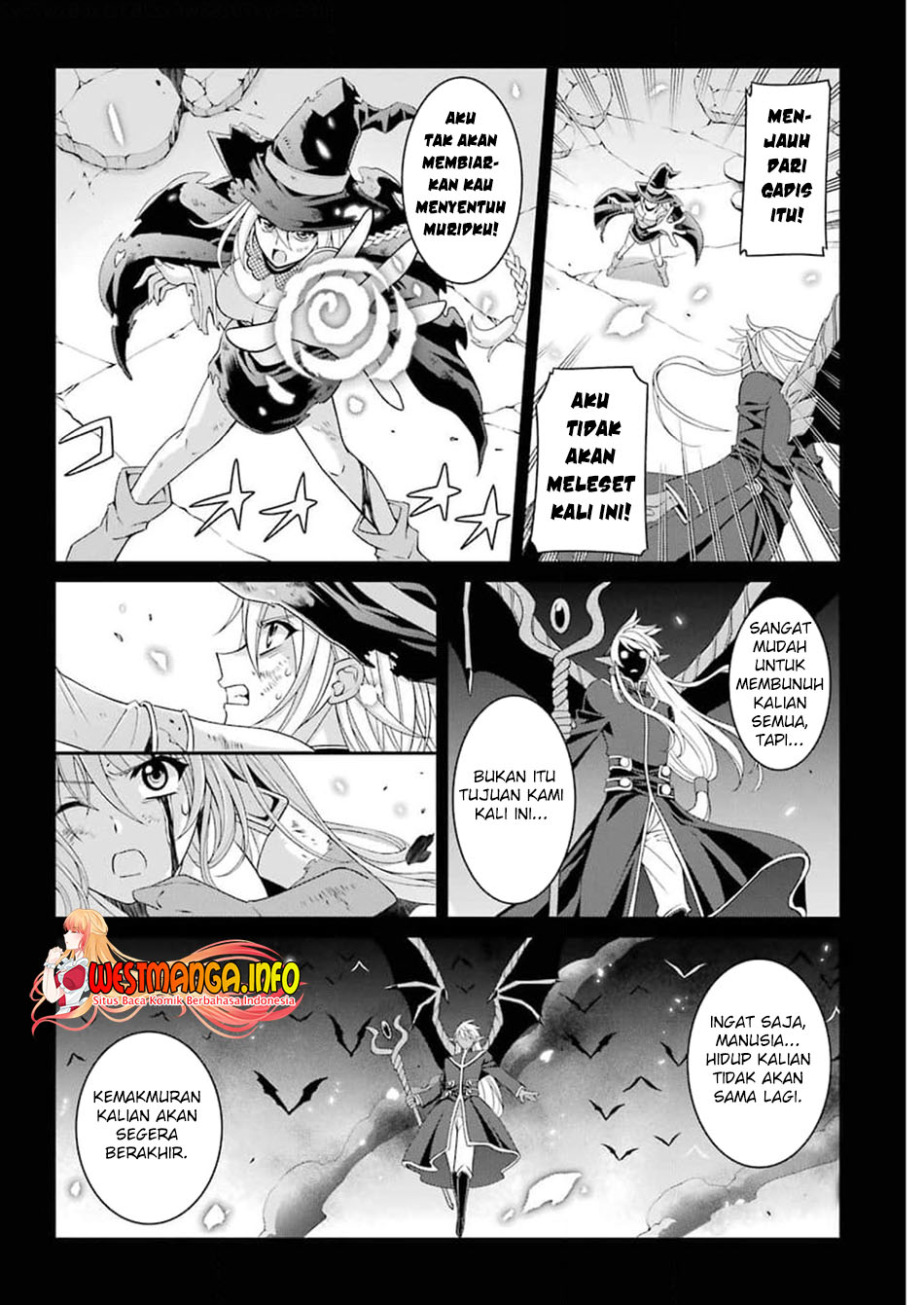 Shikkoku Tsukai no Saikyo Yusha Nakama Zen’in ni Uragira Retanode Saikyo no Mamono Chapter 36 Gambar 7