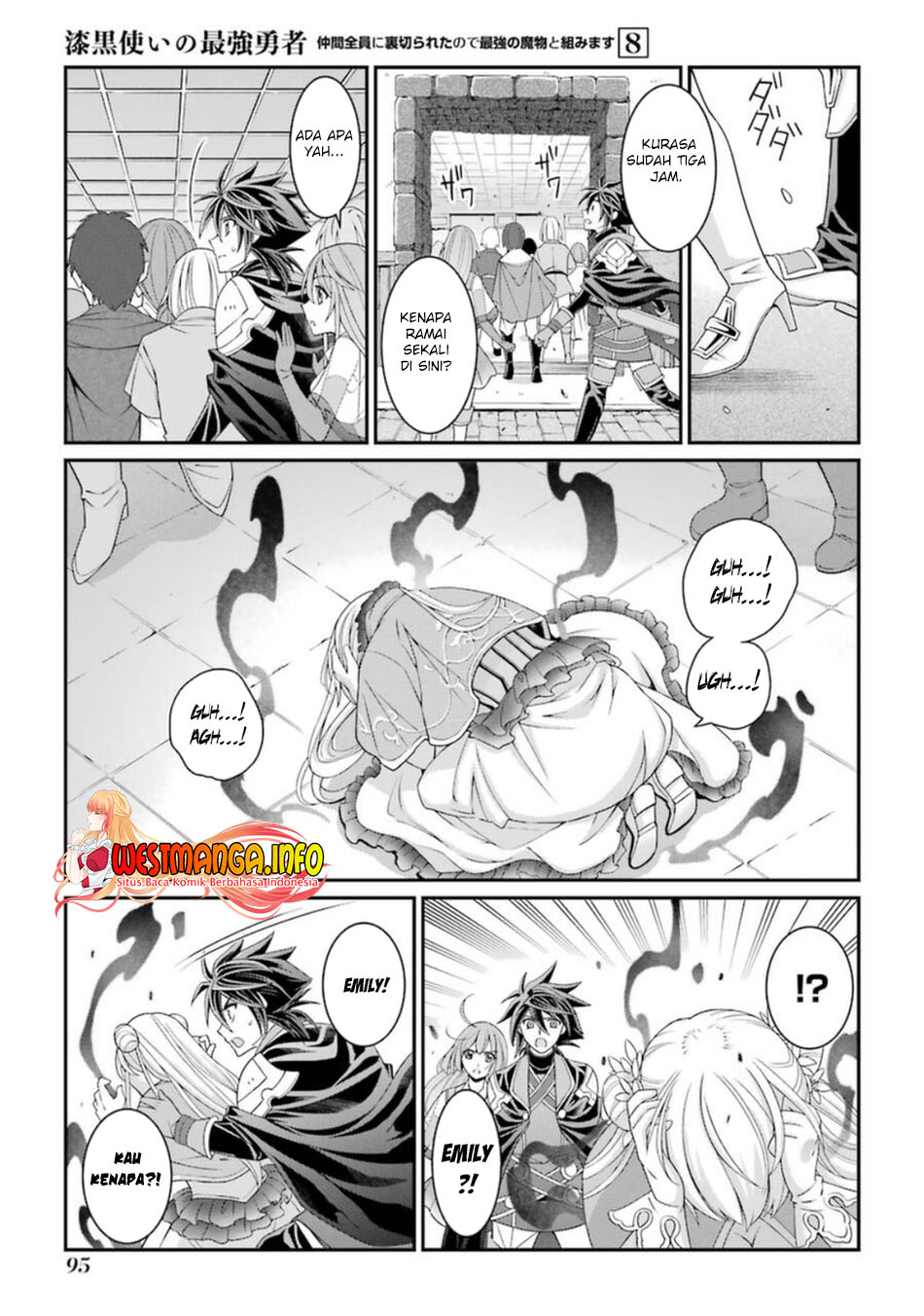 Shikkoku Tsukai no Saikyo Yusha Nakama Zen’in ni Uragira Retanode Saikyo no Mamono Chapter 40 Gambar 32